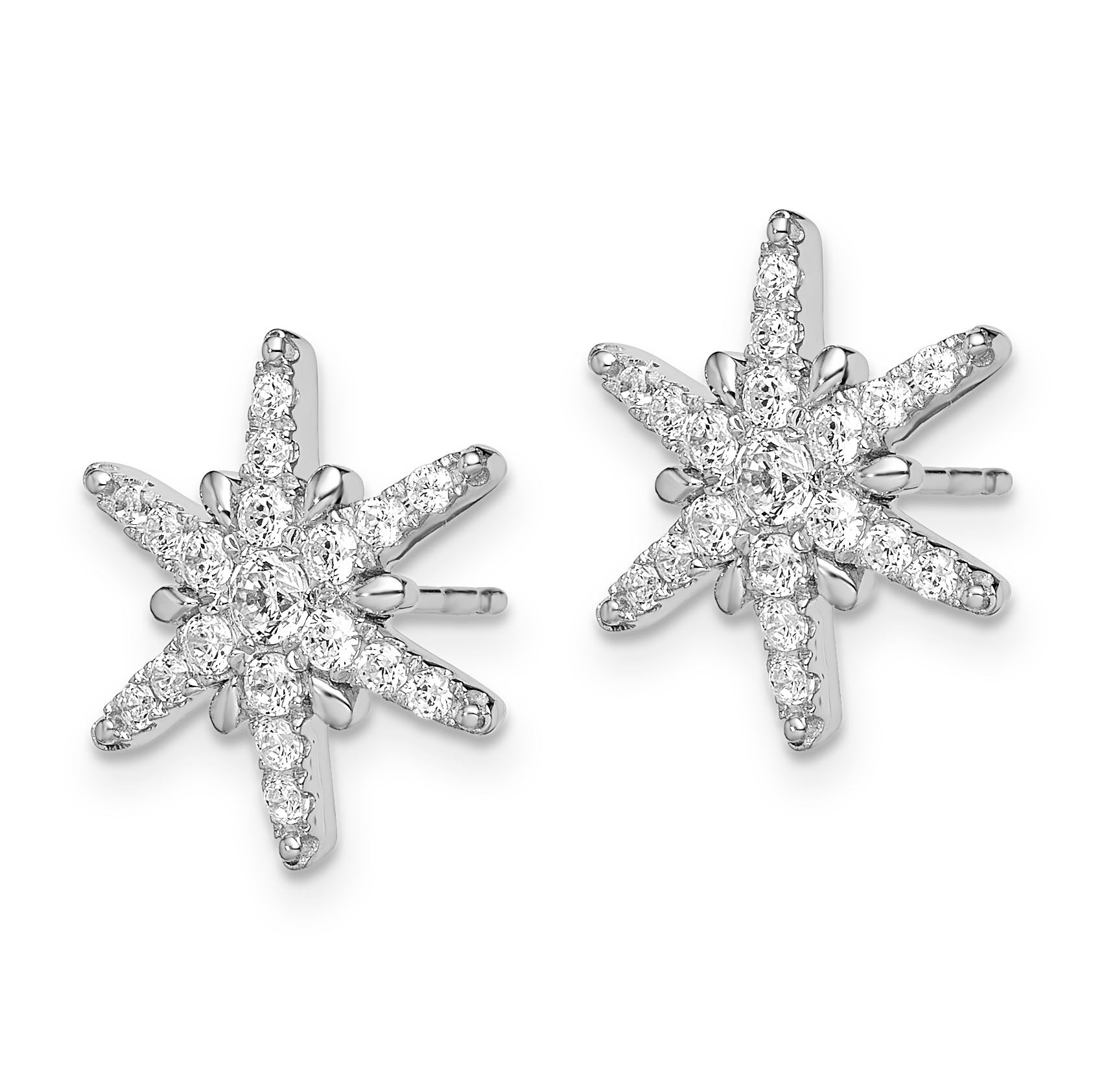 Star Diamond Earrings