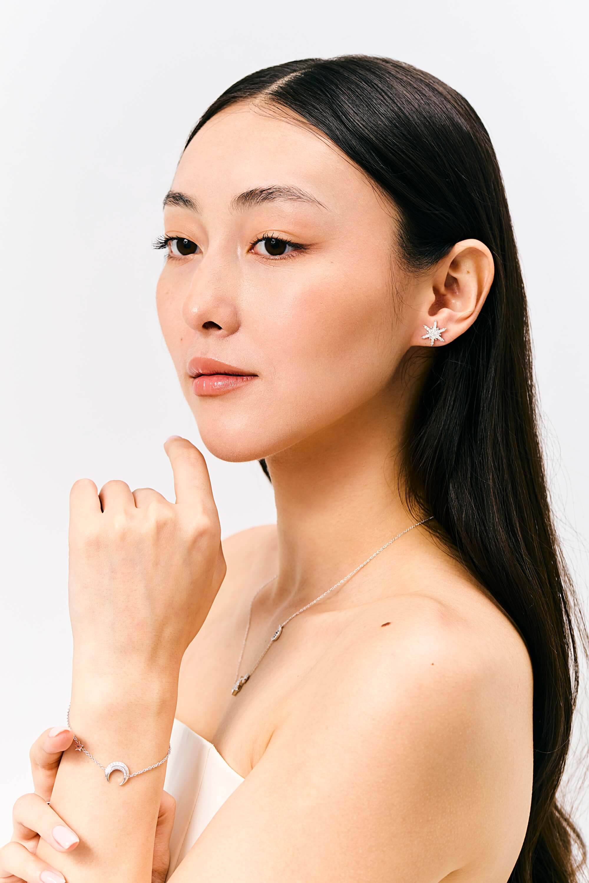 Star Diamond Earrings