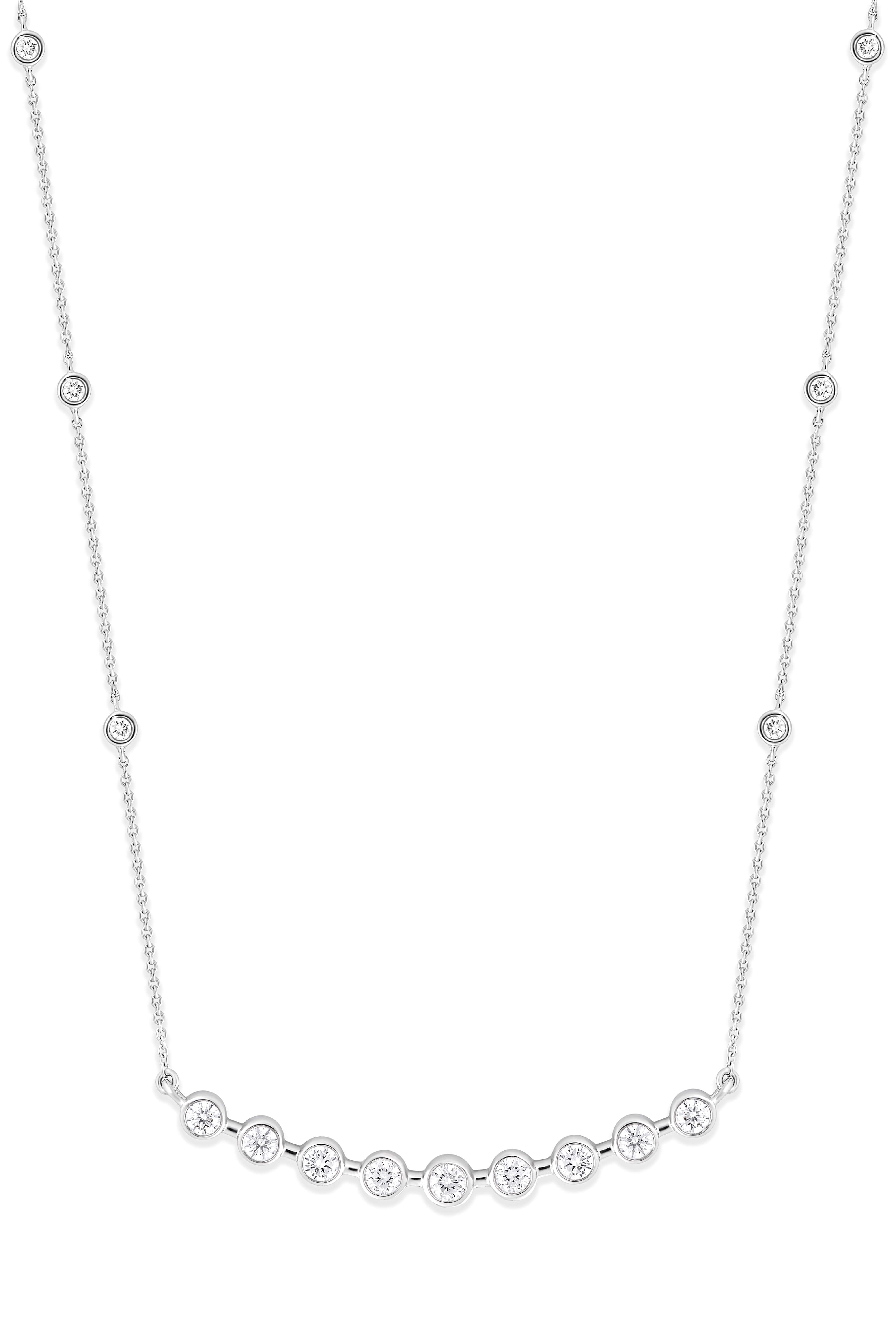 Diamond Necklace 0.88 crt