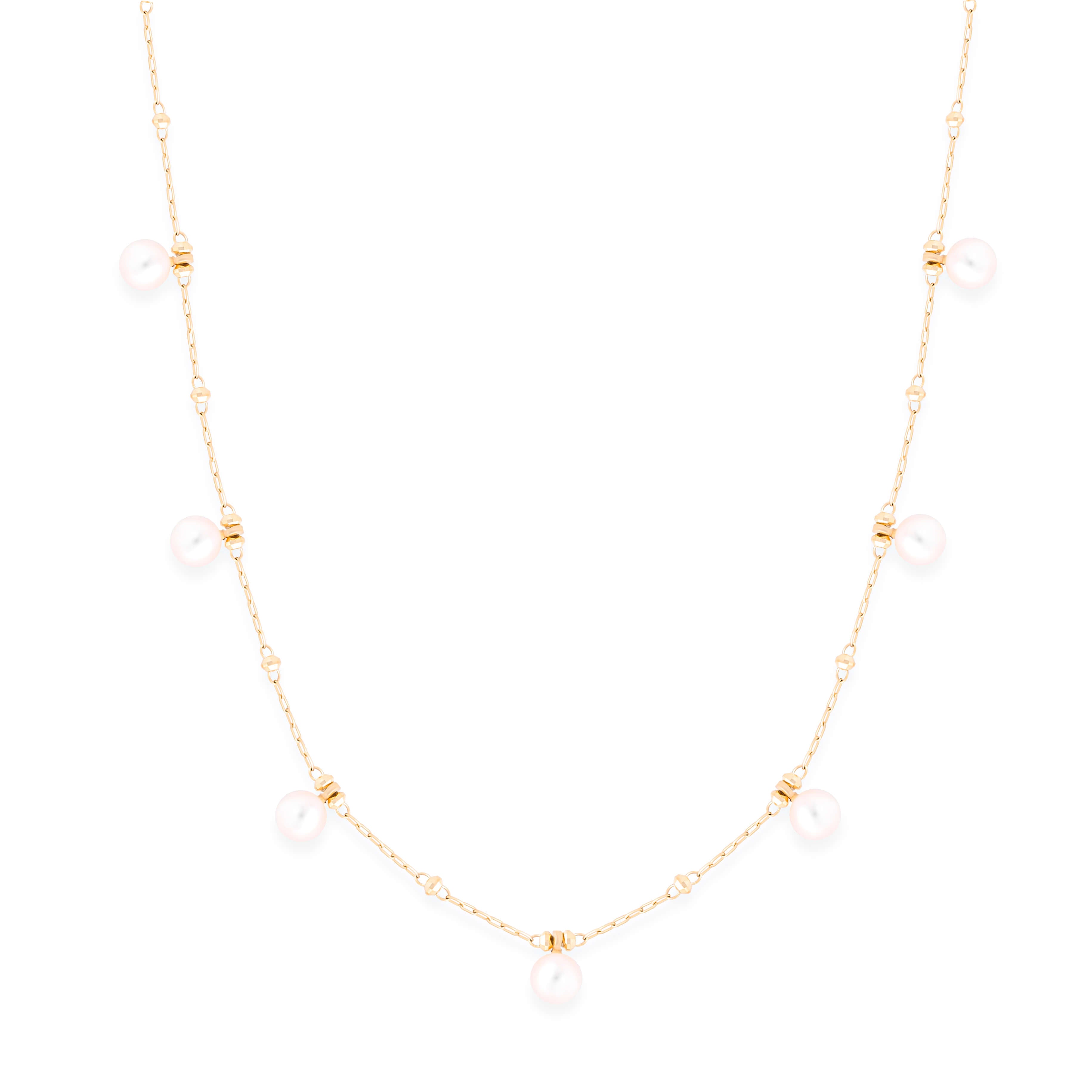 Multi-pearl necklace