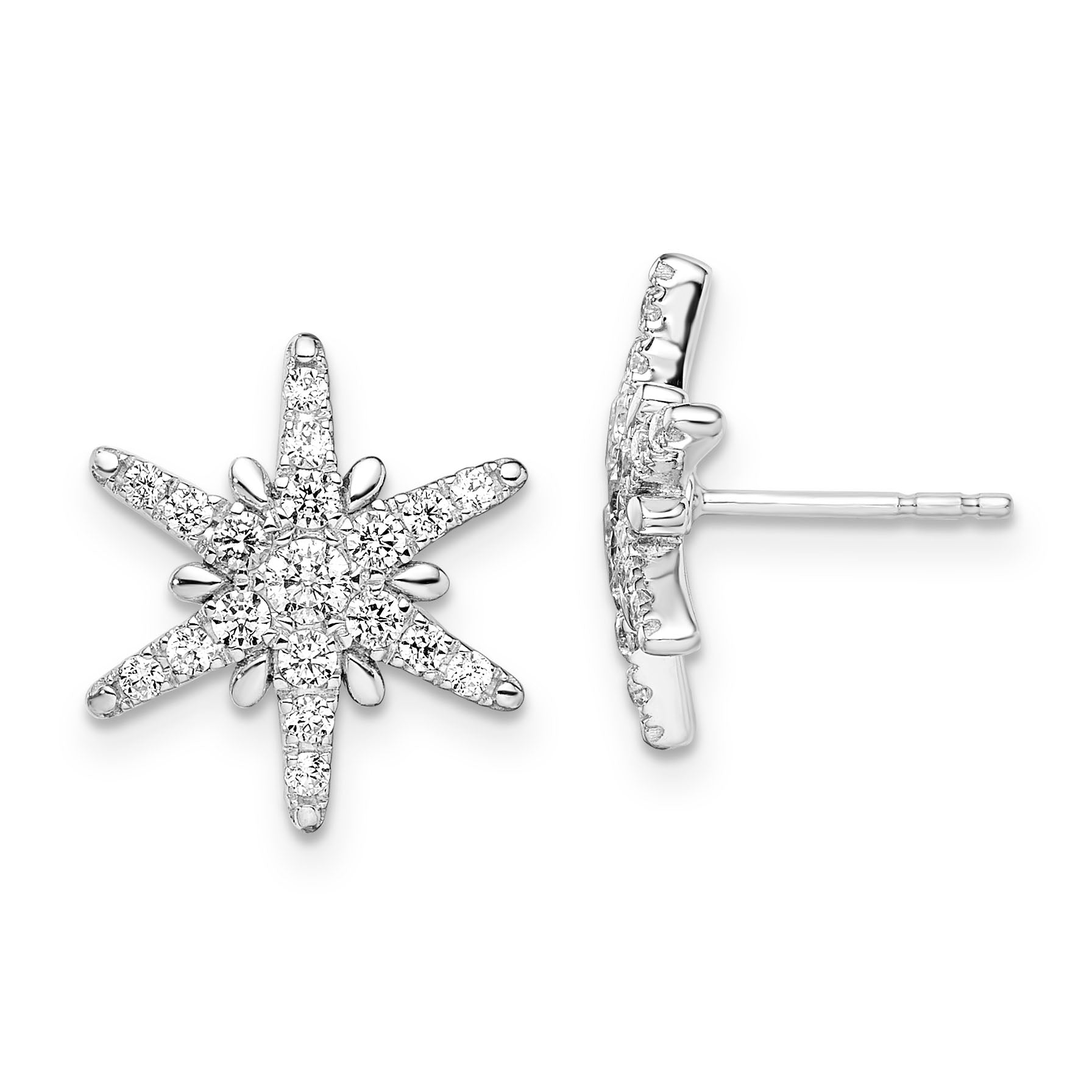 Star Diamond Earrings